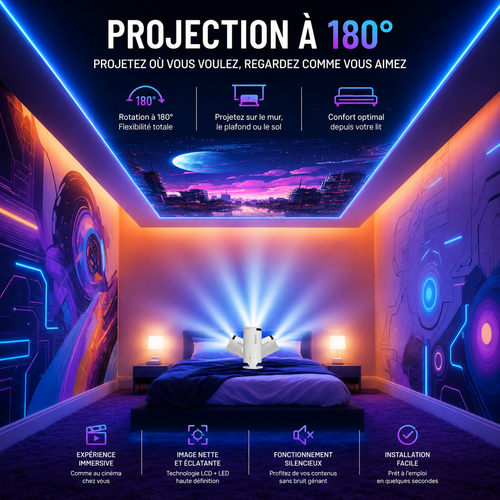 CineDream - Votre Cinéma Portable à Emporter Partout