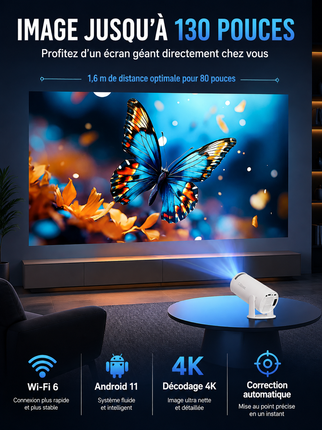 CineDream - Votre Cinéma Portable à Emporter Partout